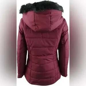 Jackets Coats Marilyn Me Pink Velvet Puffer Coat Jacket M